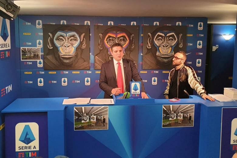 Sepak bola: Kepala eksekutif Serie A meminta maaf atas penggunaan lukisan monyet